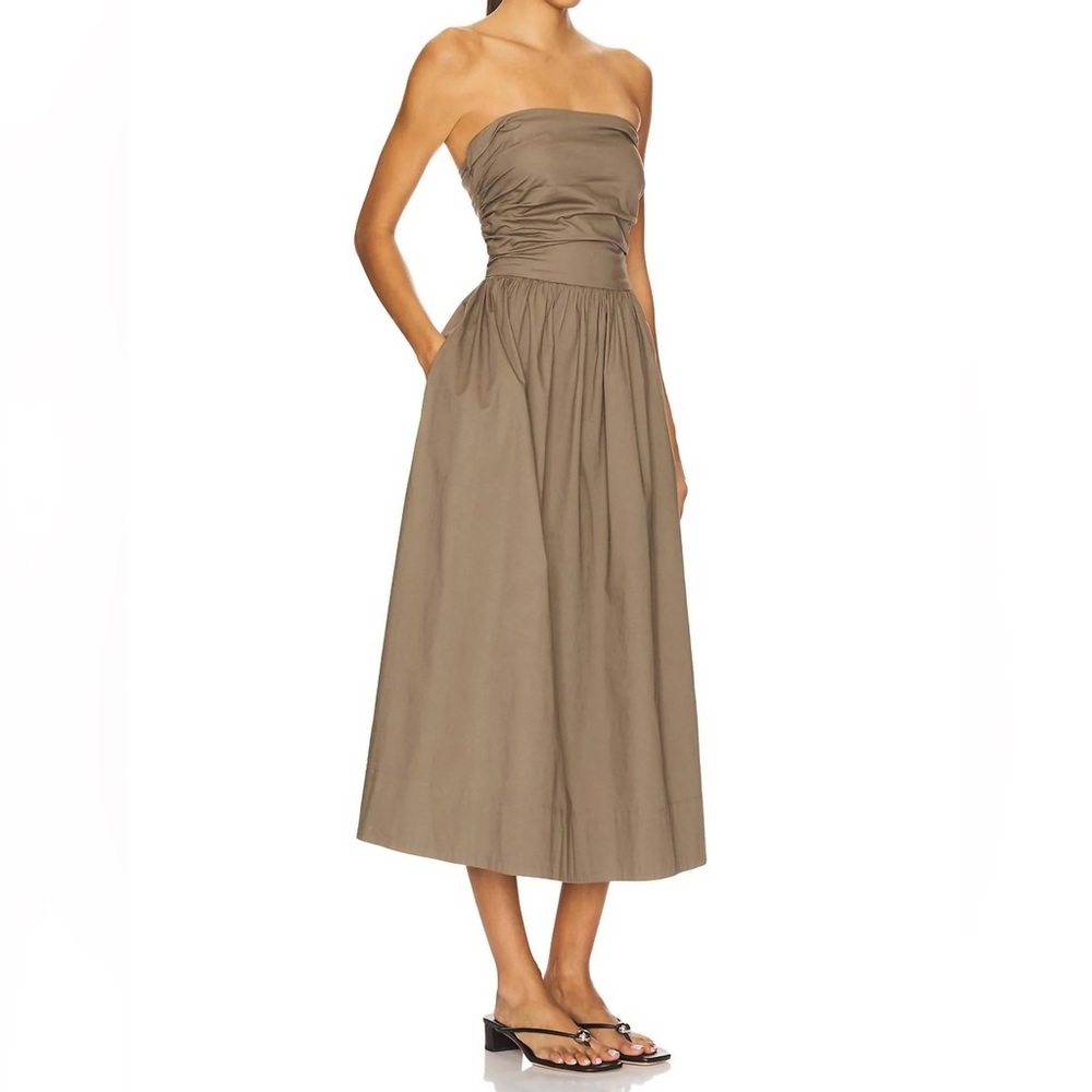 NWOT The Pistola Florence Strappy Back Dress in Driftwood, Medium